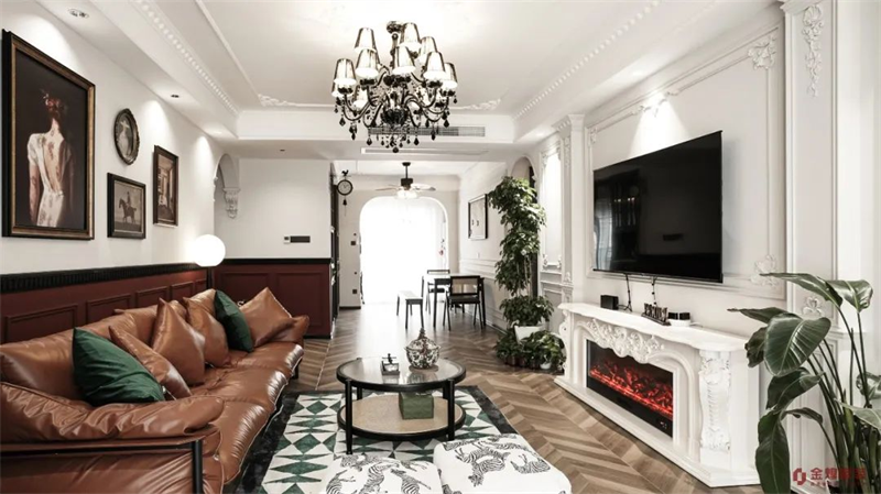 125㎡法式復古裝修，被溫柔喚醒，晨光、咖啡與慵懶剛剛好！